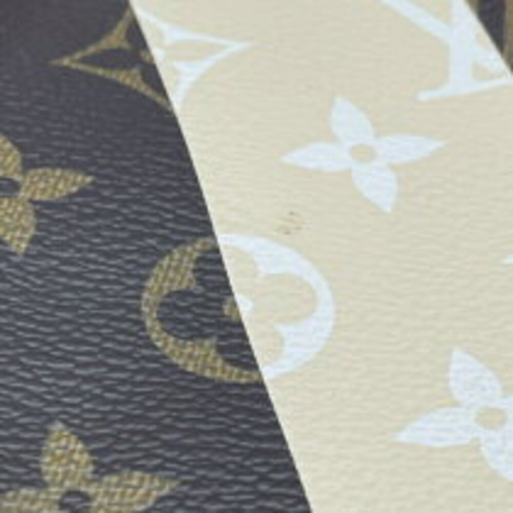 Louis Vuitton Rayeur Monogram Cream Bag Neverfull Brown XM Tote - Picture 8 of 11